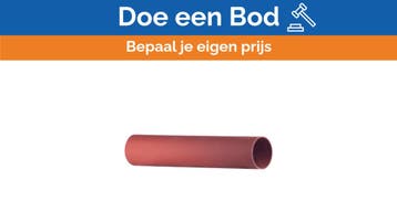Bieden: Allpa stalen boegschroeftunnel D132 x, Ophalen of Verzenden