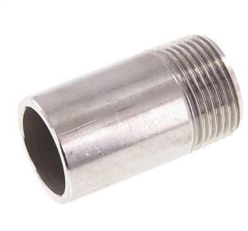R 1 Male x 33.7mm Raccord pour tuyau en acier inoxydable, Verzenden