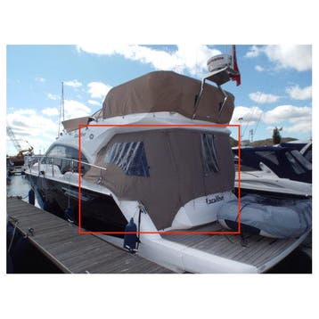 Bieden: Sessa Marine Fly 40 sunbrella aft cockpit cover bei, Ophalen of Verzenden, Nieuw