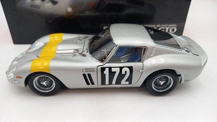Kyosho 1:18 - Modelauto - Ferrari 250 GTO Tour de France, Hobby & Loisirs créatifs, Voitures miniatures | 1:5 à 1:12