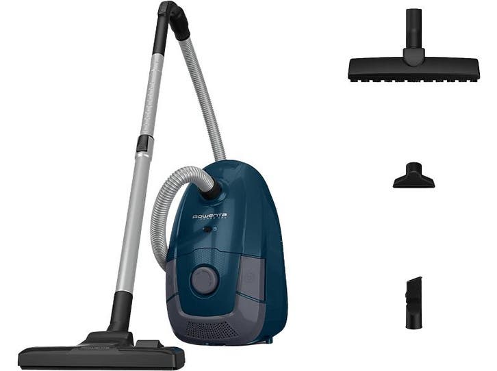 Rowenta -  Power Xxl  Stofzuiger Met Zak Blauw, Elektronische apparatuur, Stofzuigers, Nieuw, Minder dan 1200 watt, Verzenden
