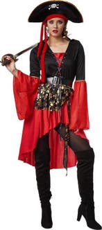 2dekans | Dressforfun Vrouwenkostuum piratenkoningin XL -, Ophalen of Verzenden, Nieuw
