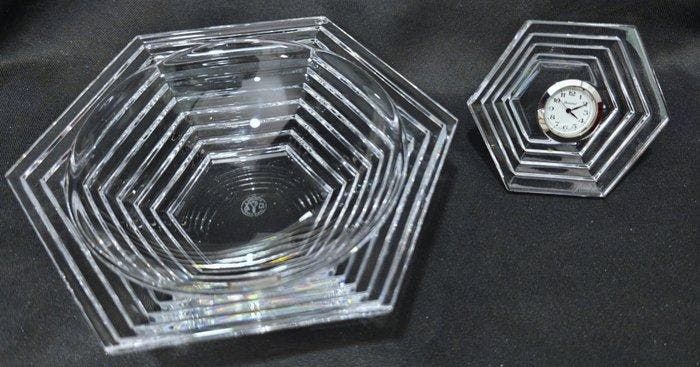 Klok - Baccarat - Kristal - 2000-2010, Antiek en Kunst, Antiek | Glaswerk en Kristal