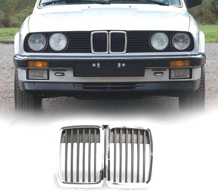 CALANDRES BMW E30 CHROMÉ 82-94, Auto-onderdelen, Carrosserie, Verzenden