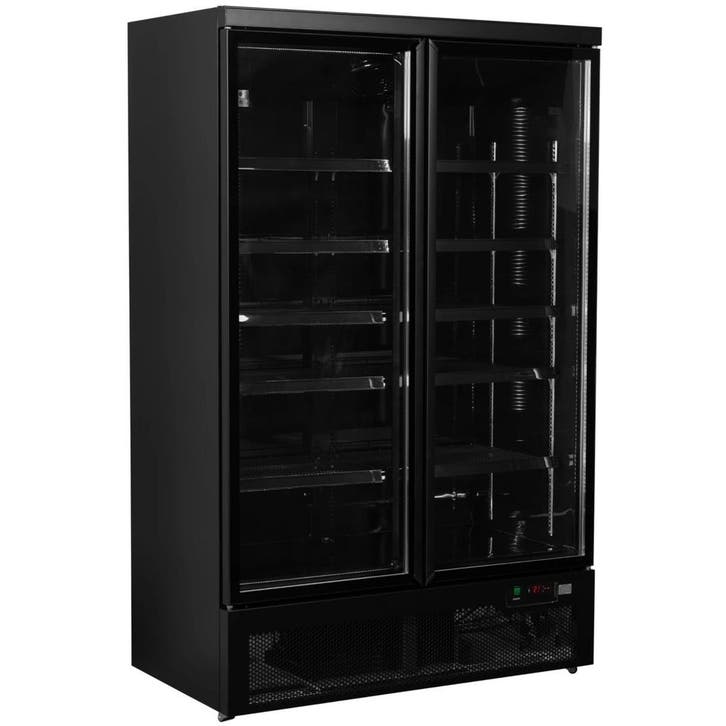 Koelkast | ATOM MAXI | 1081L | Zwart | -1°C/+10°C |, Articles professionnels, Horeca | Équipement de cuisine, Envoi