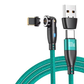 USB Type C naar iPhone Lightning Magnetische Oplaadkabel -, Telecommunicatie, Mobiele telefoons | Telefoon-opladers, Verzenden