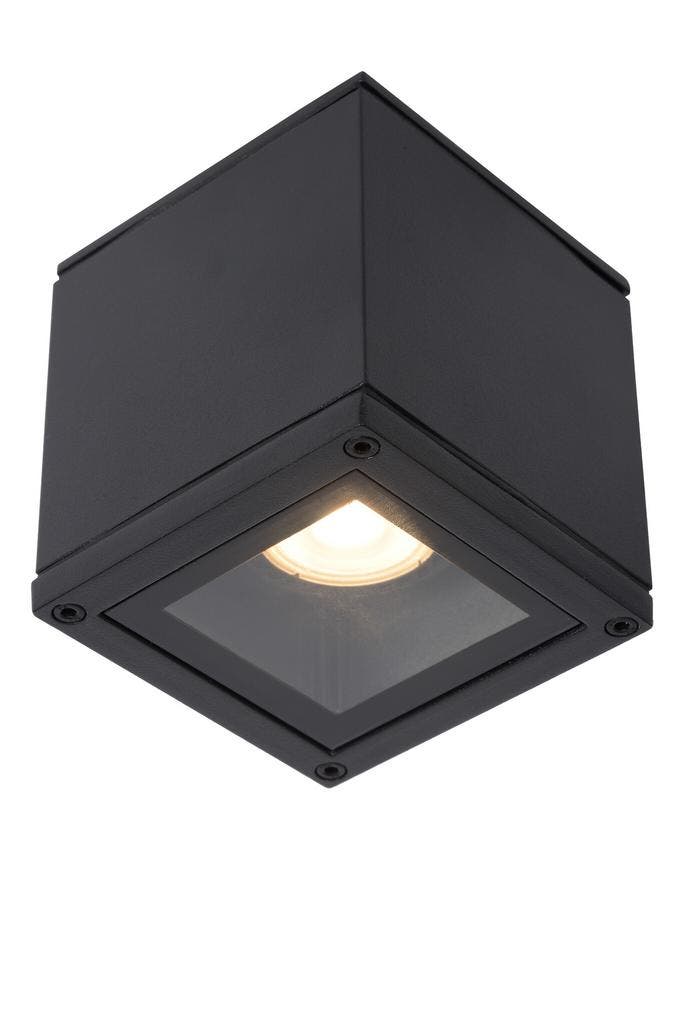Lucide AVEN - Plafondspot Badkamer - 1xGU10 - IP65, Maison & Meubles, Lampes | Spots, Envoi