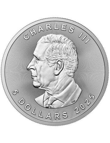 Canada. 5 Dollars 2025 Dino Attack 1 oz (.999)