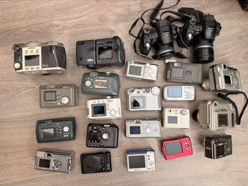 Nikon, Olympus, Fuji, Kodak, Canon Large Collection of 20, Nieuw