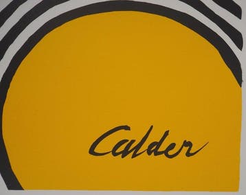 Alexander Calder (1898-1976) - Planètes rayonnantes, Antiek en Kunst