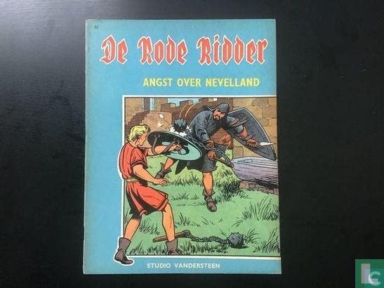 Rode Ridder, De [Vandersteen] - Angst over Nevelland - 1967, Livres, BD, Envoi
