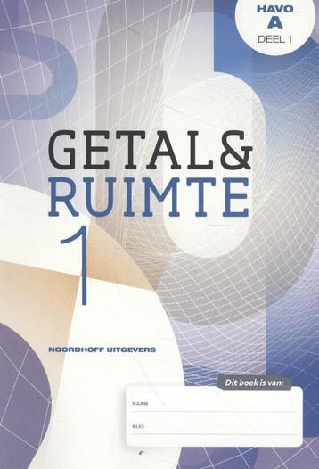 Getal & Ruimte / deel 1 havo A 9789001593827 J.H. Dijkhuis, Boeken, Verzenden, Zo goed als nieuw, J.H. Dijkhuis
