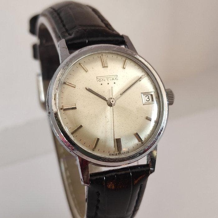 Pontiac - 3 STELLE - Sans prix de réserve - Homme -, Handtassen en Accessoires, Horloges | Heren