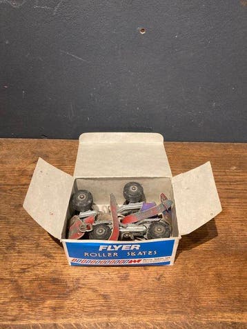Vintage Roller Skates - Rolschaatsen - Flyer - made in