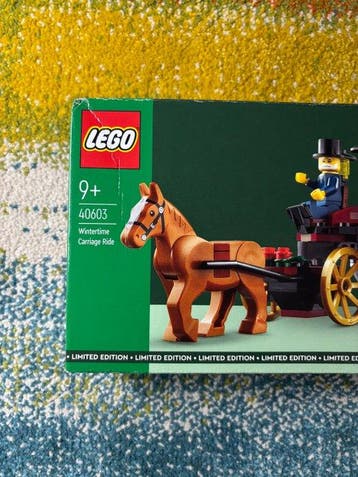Lego Set - 40603 - Seasonal - Wintertime Carriage Ride