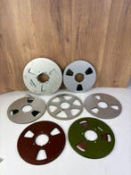 Unkown - 26 cm kunststof spoelen met plakband Reel-to-reel