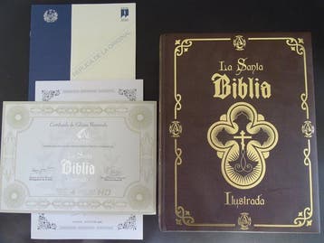 Rare and exclusive Bible blessed by Pope Francis in 2016