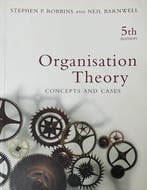 Organisation Theory:Aust Concept+Cases 9780733974717, Boeken, Verzenden, Gelezen, Robbins Stephen
