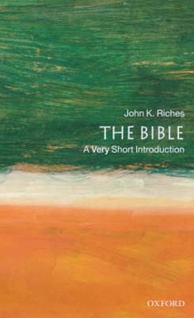 The Bible 9780192853431 John Riches, Livres, Langue | Anglais, Envoi