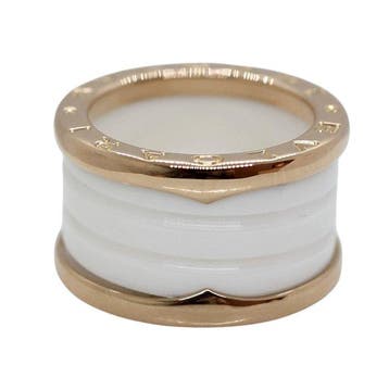 Bvlgari - Ring - B.zero 1 - 18 karaat Roségoud, witte