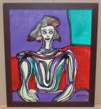 Ignacio López Gómez - Nacho (1936) - Menina pensando