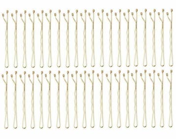 Haarspeld Schuifspeldjes 6cm - Basic - Goud - Set van 40, Handtassen en Accessoires, Nieuw