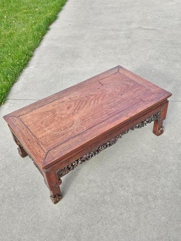 Antieke bijzettafel tropisch hardhout - Hout - China - Qing