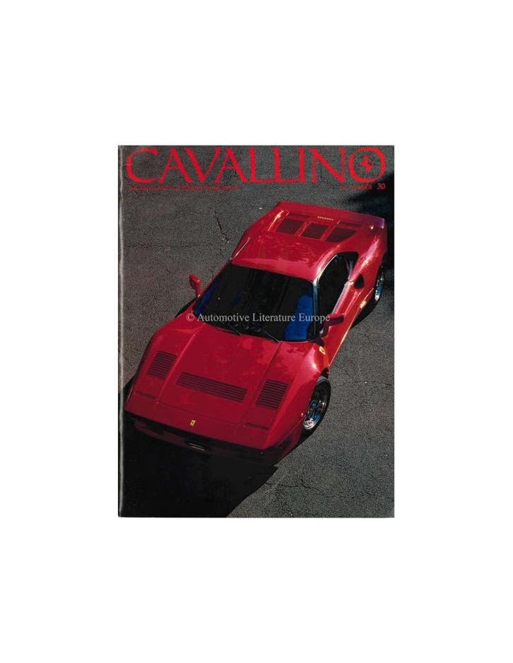 1985 FERRARI CAVALLINO MAGAZINE USA 30, Boeken, Auto's | Folders en Tijdschriften, Ophalen of Verzenden