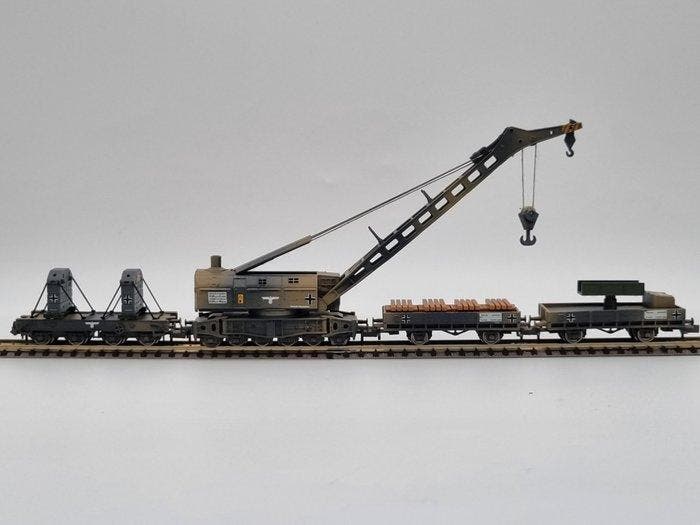 Fleischmann N - Model treinwagon (4) - Wehrmacht -, Hobby en Vrije tijd, Modeltreinen | N-Spoor