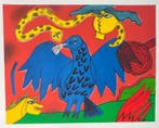 Corneille (1922-2010) - Lithographie Mémoire de Bali, 1993, Antiek en Kunst