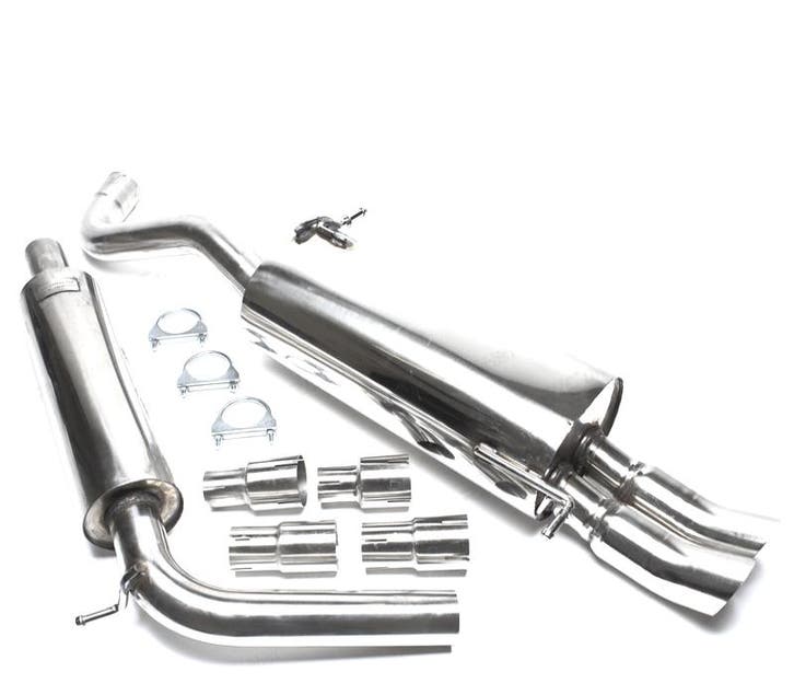 POT DÉCHAPPEMENT VOLKSWAGEN VW POLO 9N 01-05 DOUBLE, Autos : Pièces & Accessoires, Systèmes d'échappement, Envoi