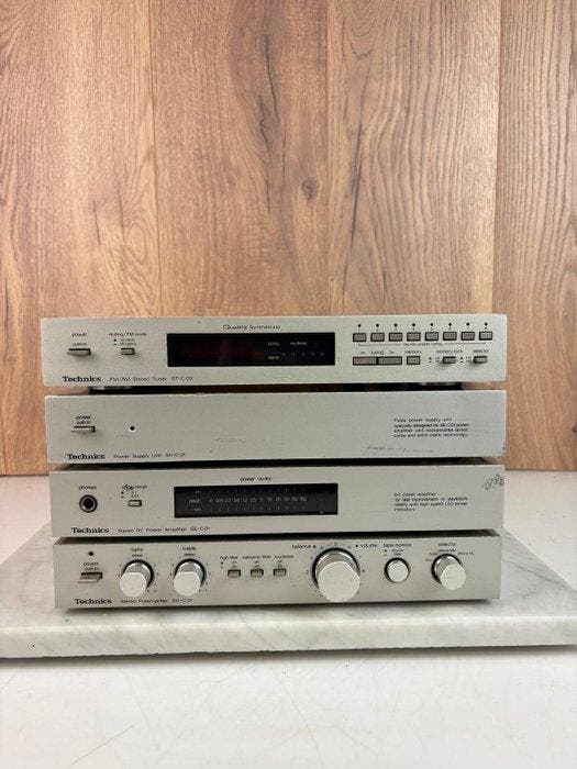 Technics - SU-C01 Pre Amplifier + SE-C01 Power Amplifier +, TV, Hi-fi & Vidéo, Radios