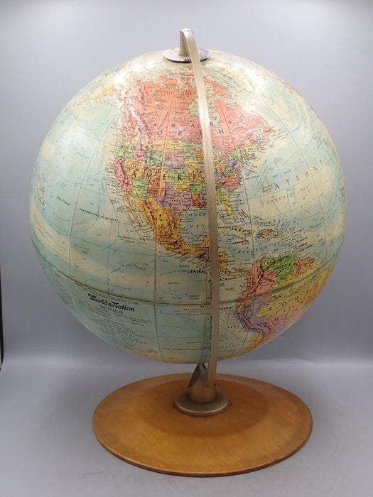 Tabletop globe - 1960-1970, Antiquités & Art, Art | Objets design