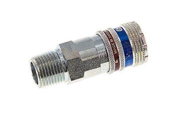 Staal/Messing DN 10.4 Safety Luchtkoppeling Snelkoppeling R, Verzenden, Nieuw