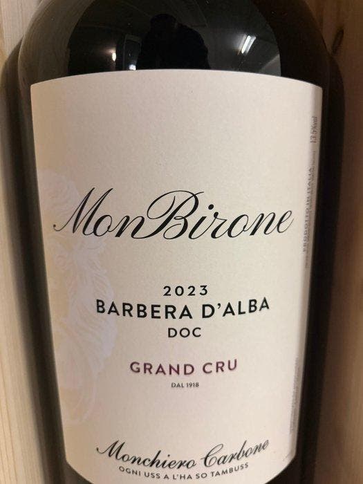 2023 Monchiero Carbone MonBirone Barbera dAlba - Piëmont -, Collections, Vins