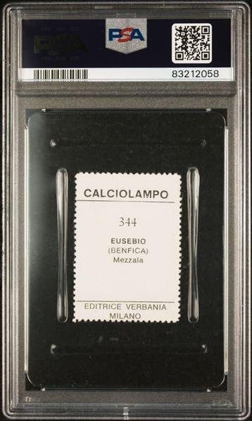 Moderna 1965 Calciolampo #344 Eusebio - PSA 4 - 1 Graded, Nieuw