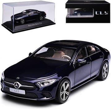 Norev 1:43 - Model sedan - Mercedes-Benz CLS - Cavansitblau, Nieuw