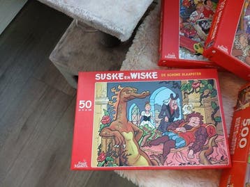 Willy Vandersteen - Puzzel - Suske en Wiske spellen en, Nieuw