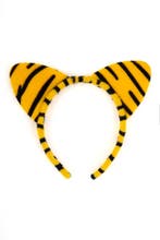 Haarband Tijger Geel Tijgerprint Strepen Diadeem Oortjes Die, Kleding | Dames, Ophalen of Verzenden, Nieuw