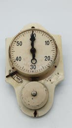 Wandklok - Hout, Metaal - 1920-1930 - mechanische timer