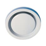 Brandwerend afvoerventiel rond - Ø 125mm - wit, Verzenden, Nieuw