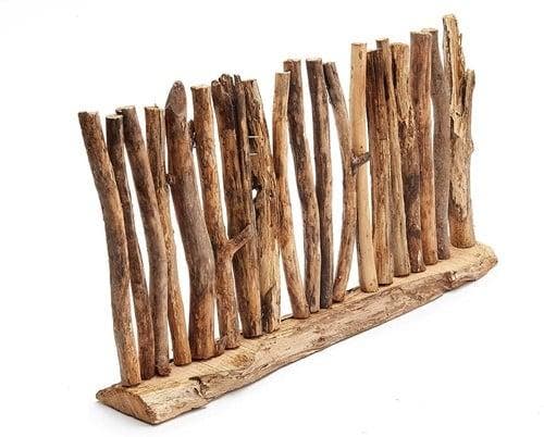 Peeled branch Fence divider 75x40 cm per stuk, Huis en Inrichting, Woonaccessoires | Kunstplanten en Kunstbloemen, Nieuw