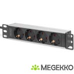 Digitus DN-95418 energiedistributie 4 AC-uitgang(en) 1U, Informatique & Logiciels, Verzenden