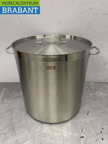 HCB Acier inoxydable Soup Pan Cooking Pan Induction 50 x 50, Verzenden