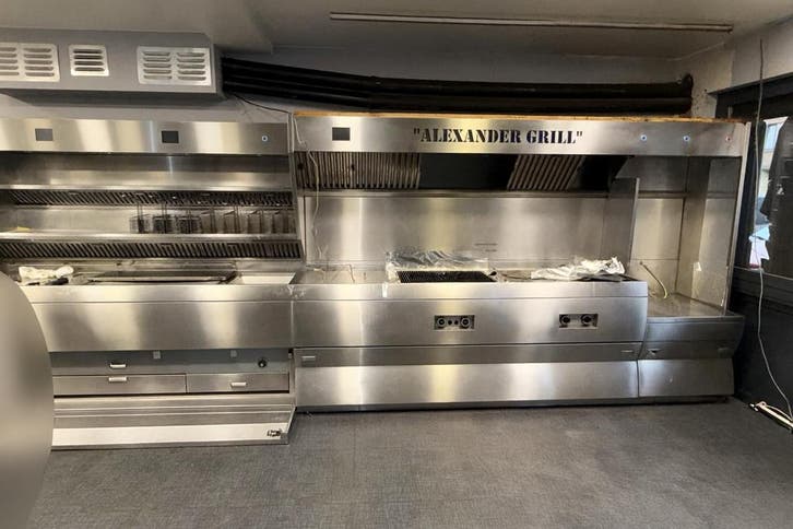 Nog niet gereviseerd - De Kuiper Bakwand friteuse 11 manden,, Zakelijke goederen, Horeca | Keukenapparatuur, Ophalen of Verzenden