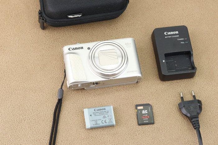 Canon Powershot SX730 HS, 40x Zoom, 20.3MP Digitale camera, Audio, Tv en Foto, Fotocamera's Digitaal