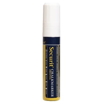 Wisbare krijtstift 15mm wit | Regenbestendig |, Verzenden, Nieuw in verpakking