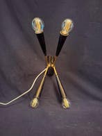 Wandlamp (2) - messing & aluminium