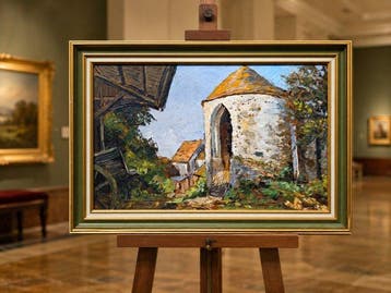 Eugène Marcel Mougin (1895-1981) - Au cœur du village