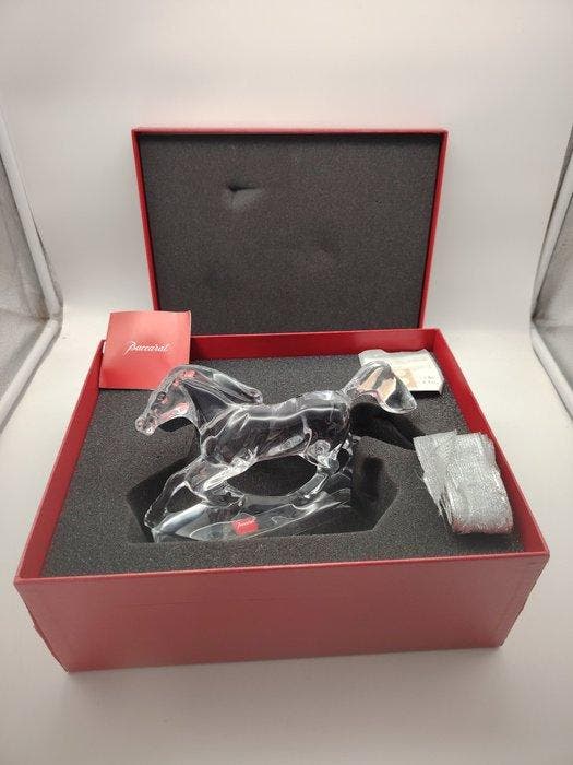 Baccarat - sculptuur, Baccarat Cheval Cavallo al Galoppo -, Antiek en Kunst, Antiek | Glaswerk en Kristal